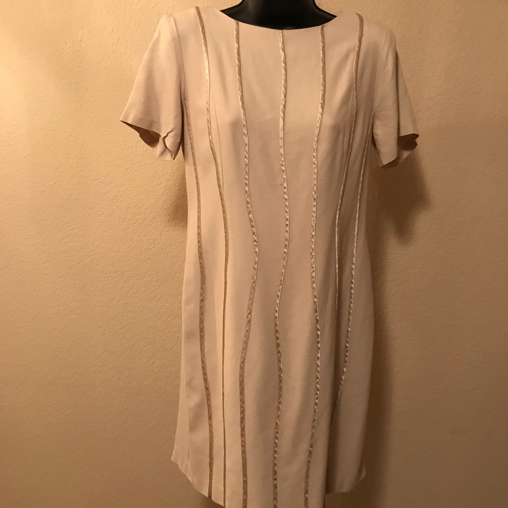 Ivory color dress Size 8